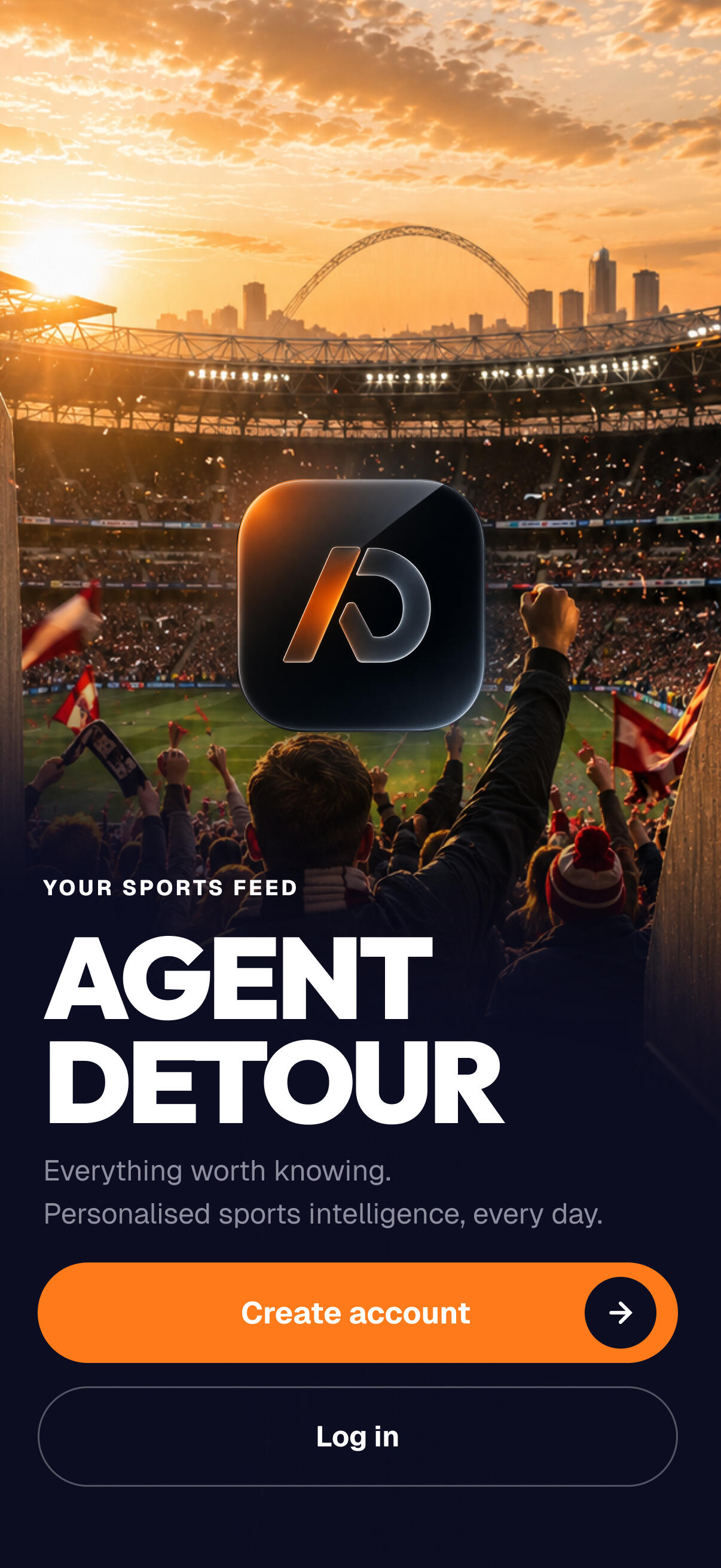 Agent Detour - your sports feed Agent Detour - Personalised sports intelligence, every day.